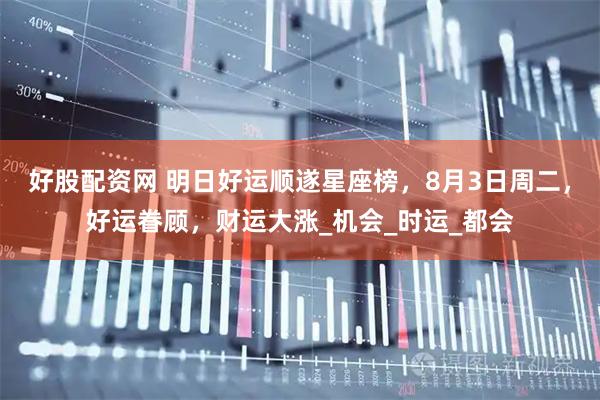 好股配资网 明日好运顺遂星座榜，8月3日周二，好运眷顾，财运大涨_机会_时运_都会